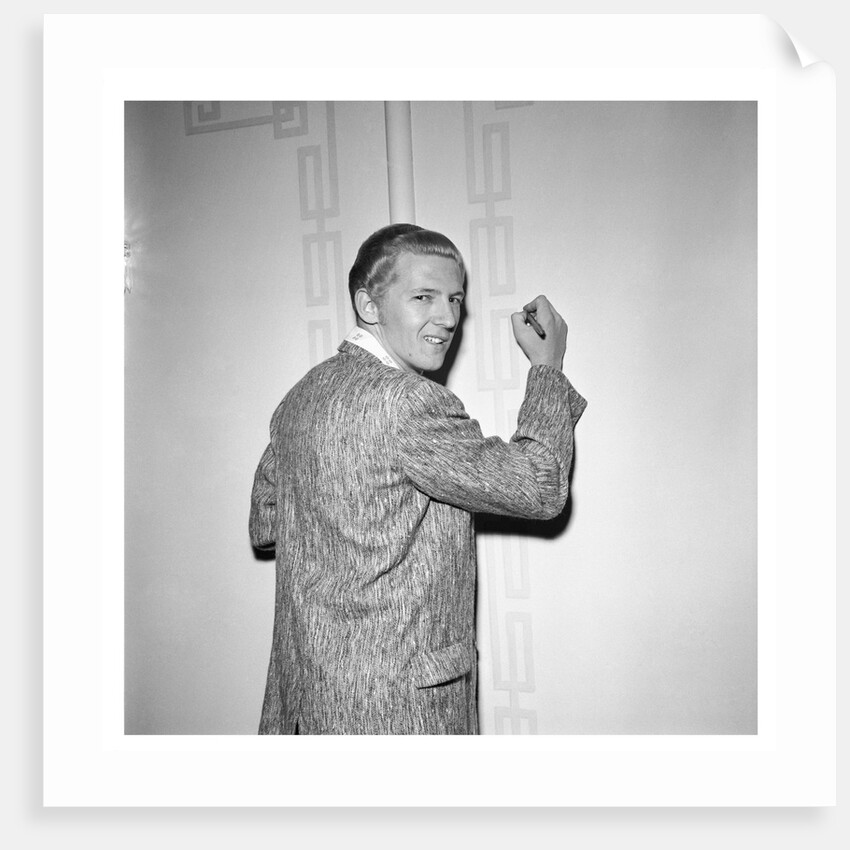 Jerry Lee Lewis at Fairfield Hall by Harry Hammond