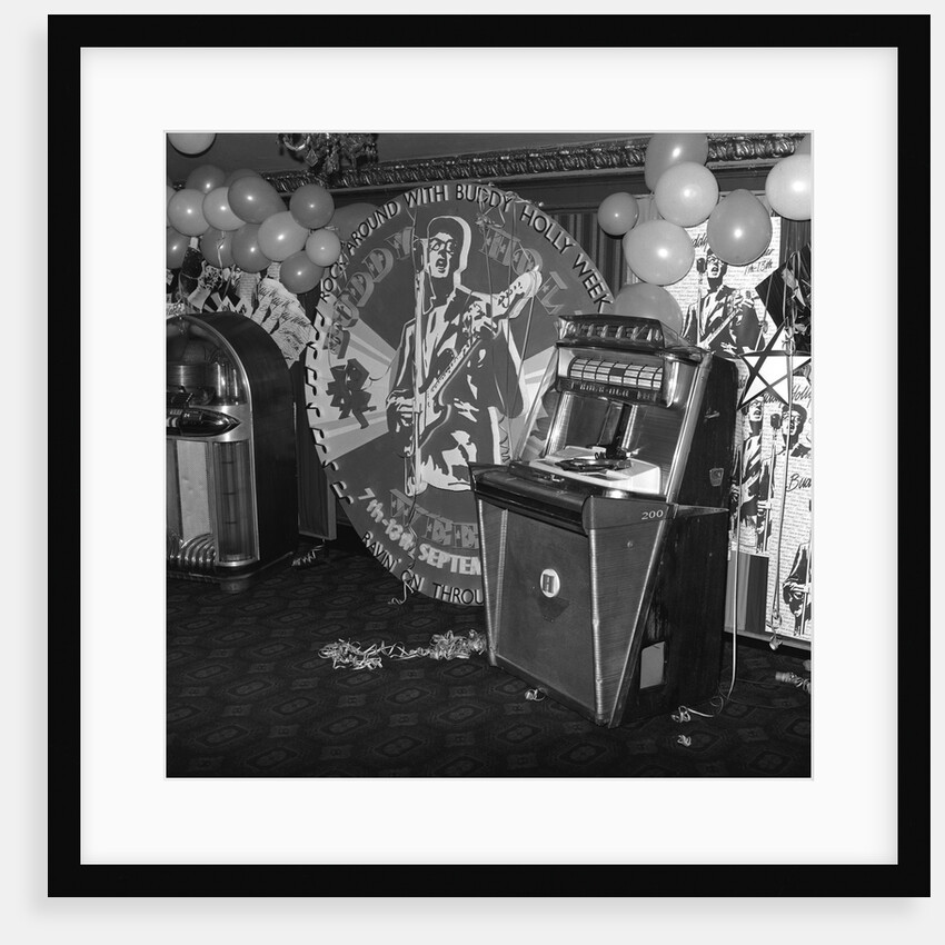 Buddy Holly Week poster. England, 1982 by Harry Hammond