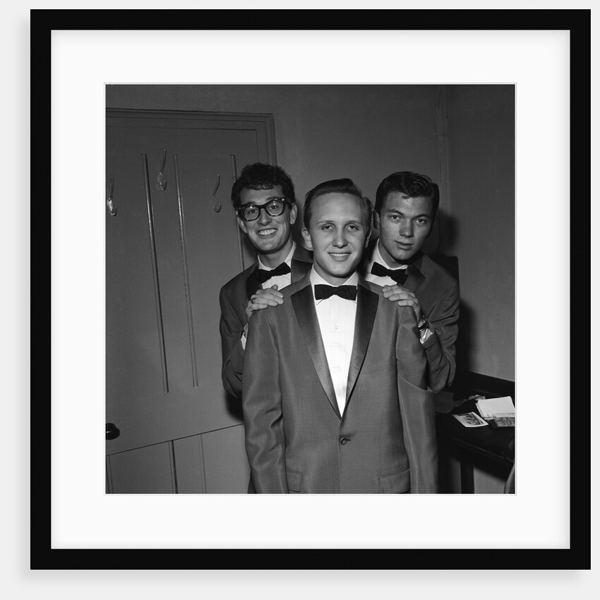 Buddy Holly with The Crickets by Harry Hammond