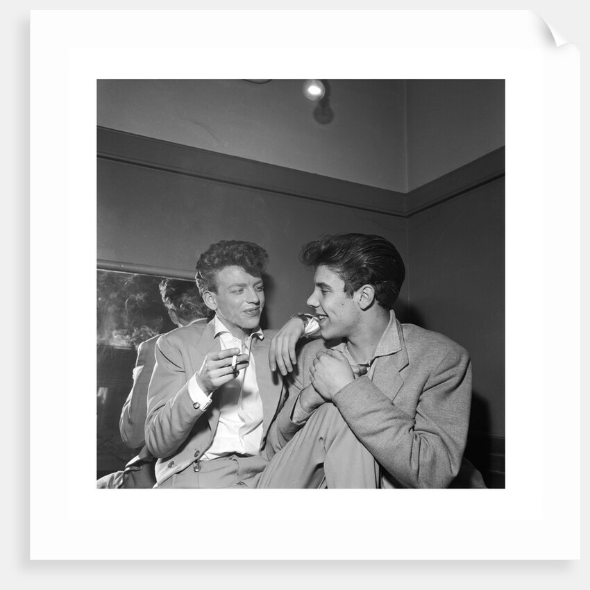Colin Hicks and Marty Wilde by Harry Hammond