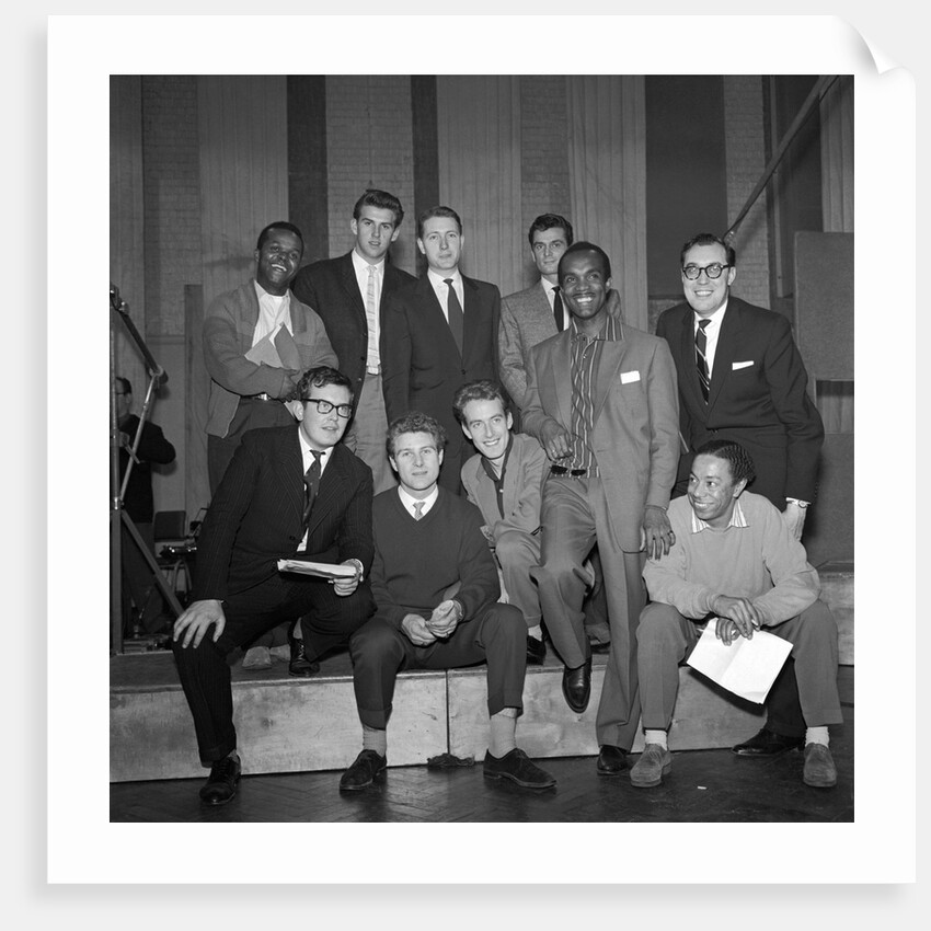 Jack Good, Vince Eager, John Barry and The Cutters by Harry Hammond