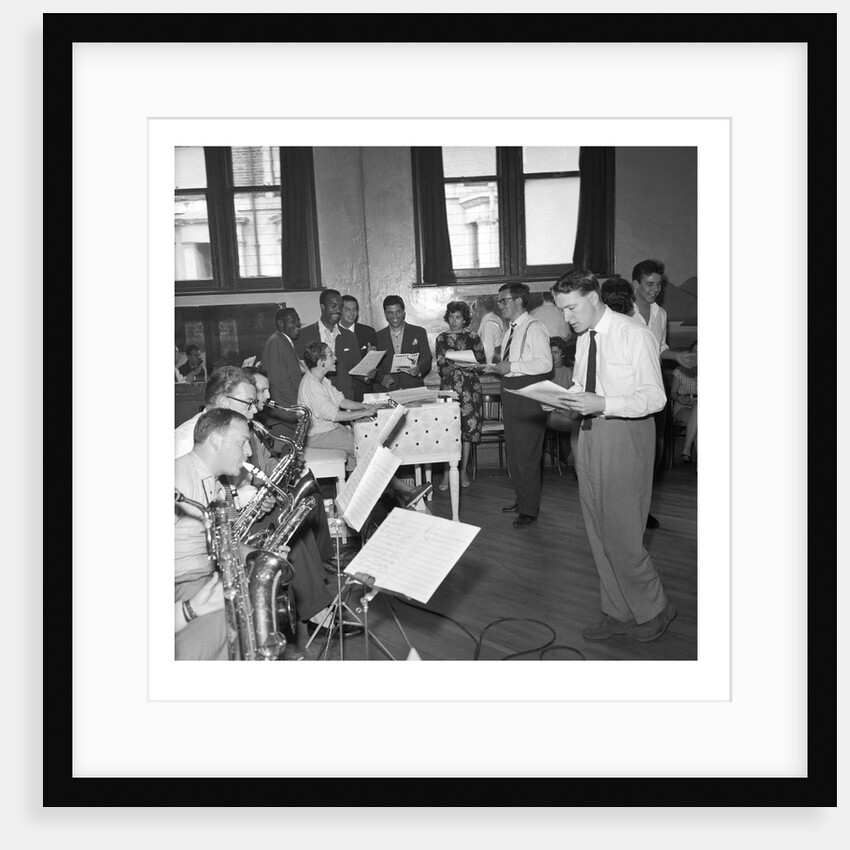 Jack Good with Lord Rockingham's XI by Harry Hammond