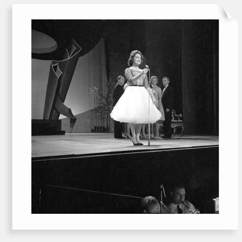 Connie Francis at the Prince of Wales Theatre by Harry Hammond