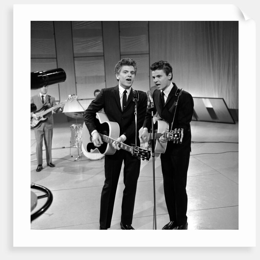 Everly Brothers on the Alma Cogan TV Show, backed by The Crickets by Harry Hammond