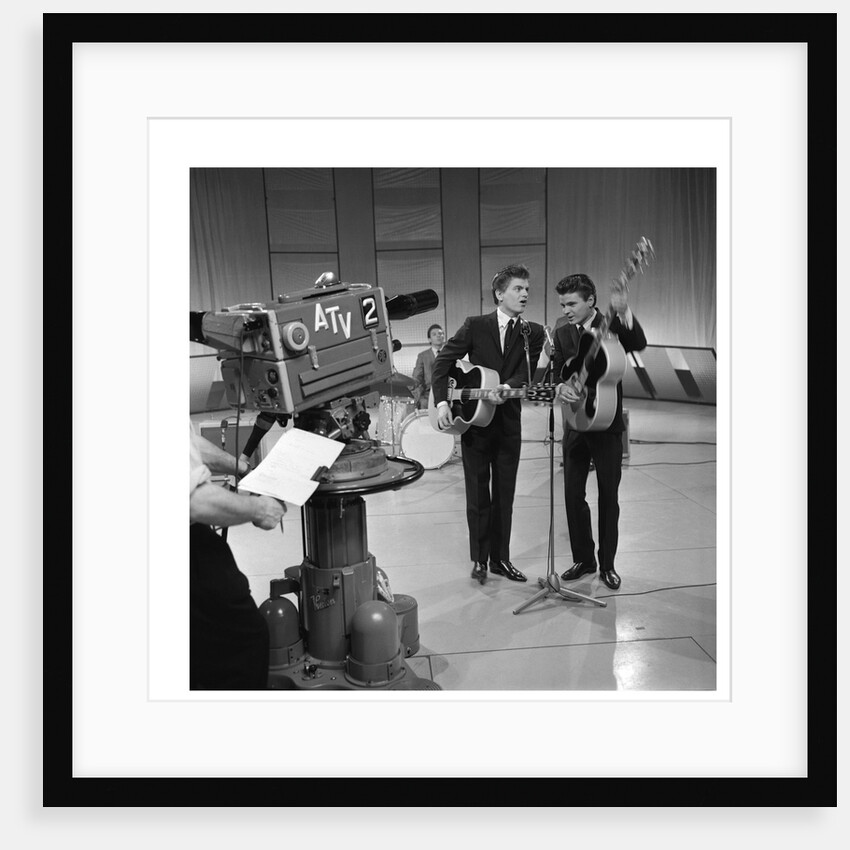 Everly Brothers on TV by Harry Hammond