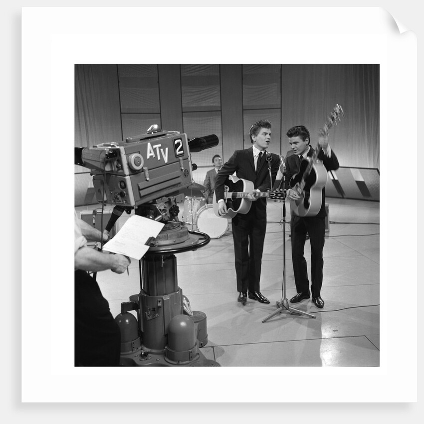 Everly Brothers on TV by Harry Hammond