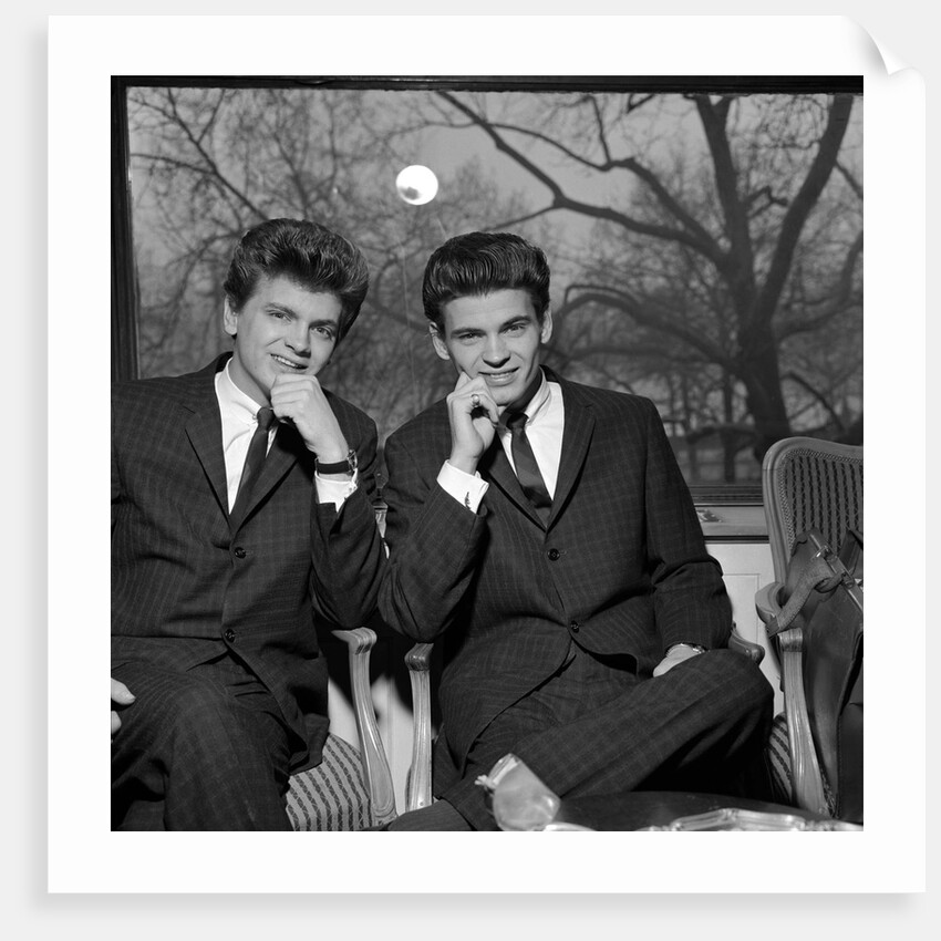 Everly Brothers at the Savoy Hotel by Harry Hammond