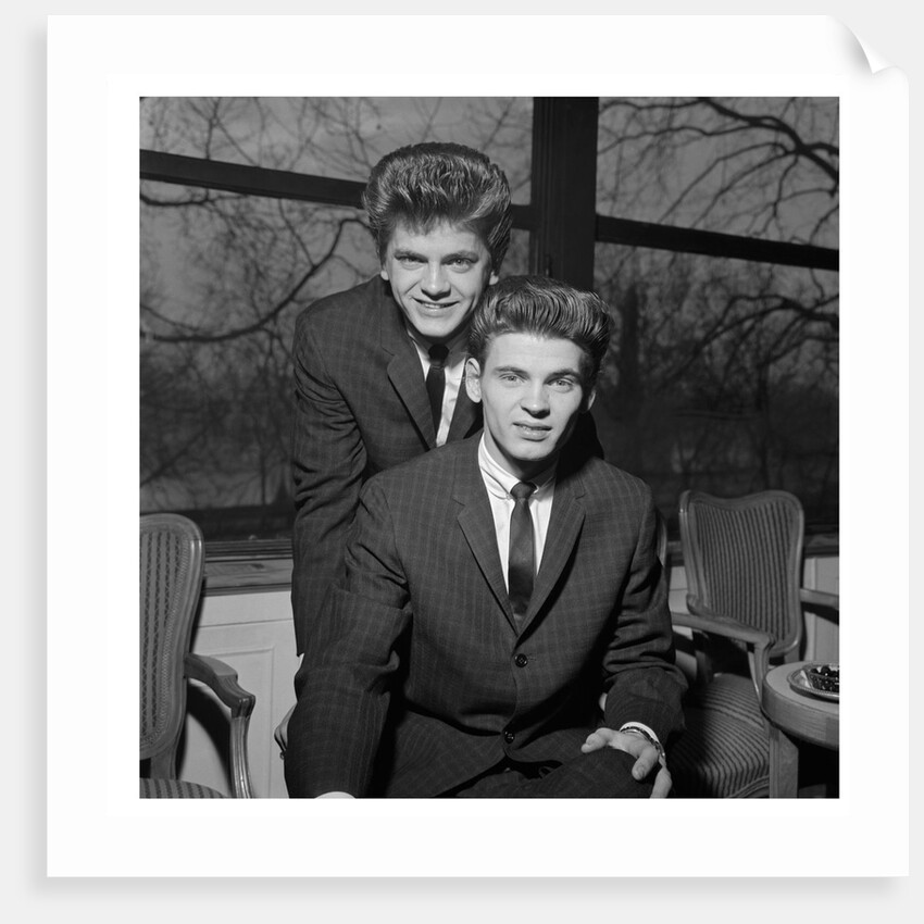 Everly Brothers at the Savoy Hotel by Harry Hammond