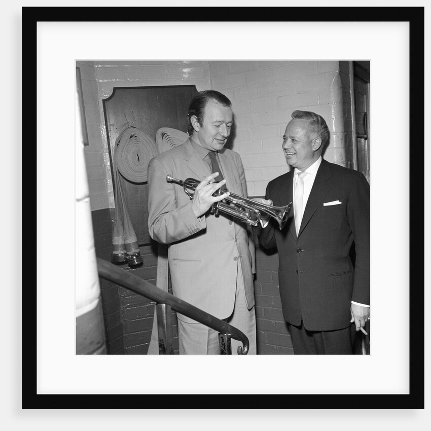Billy Daniels with Humphrey Lyttleton by Harry Hammond