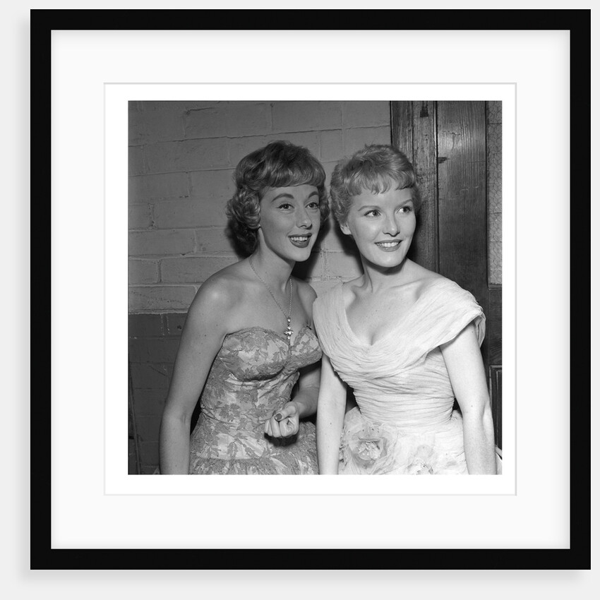 Petula Clark with Lorrae Desmond by Harry Hammond