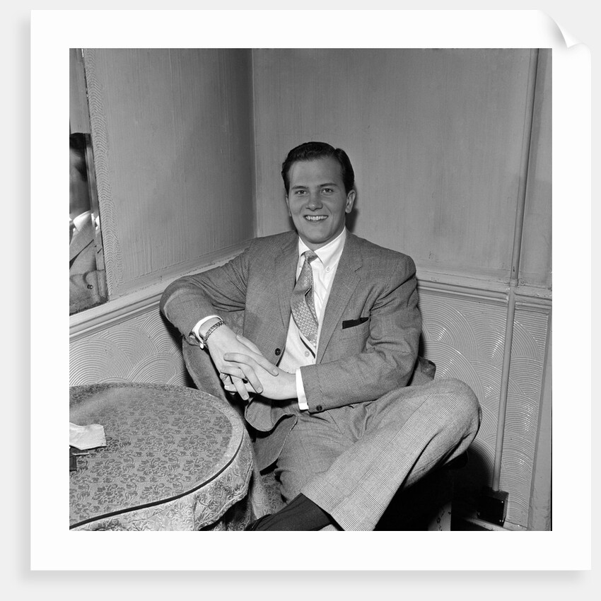 Pat Boone at the London Palladium by Harry Hammond
