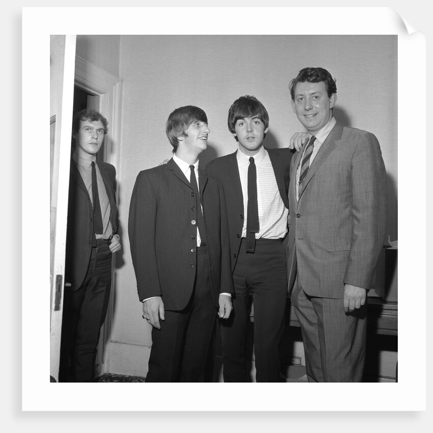 The Beatles at Radio Luxembourg by Harry Hammond