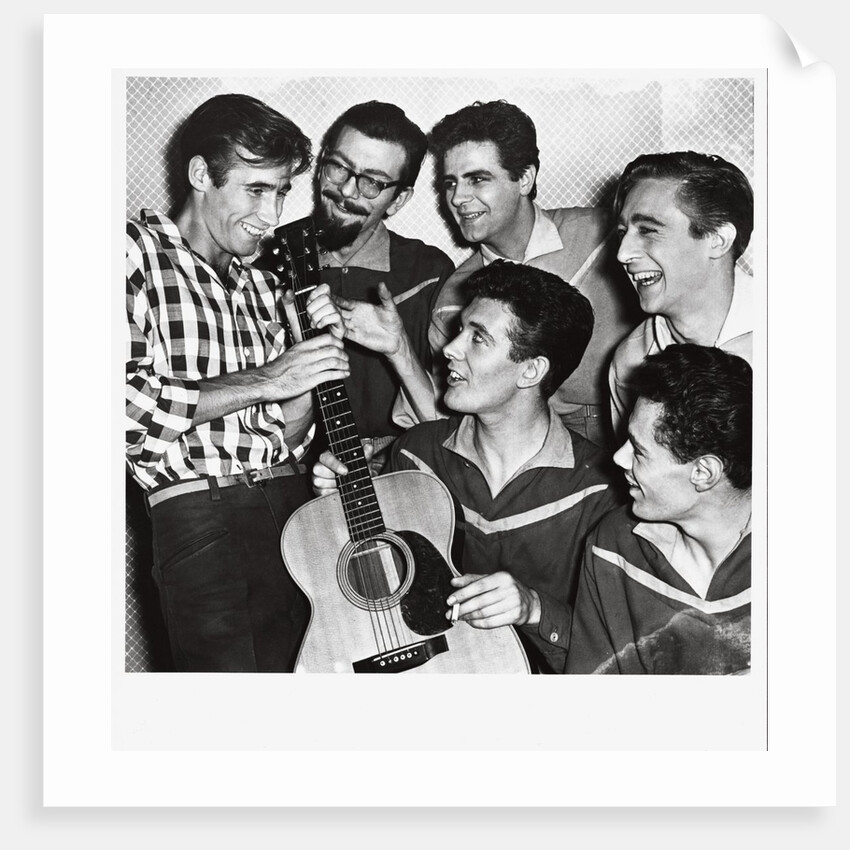 Jim Dale with The Vipers Skiffle Group by Harry Hammond