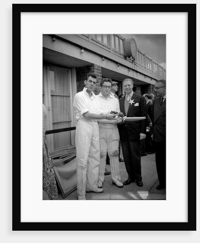 Eric Sykes, Peter Sellers, Cyril Stapleton and Harry Worth by Harry Hammond