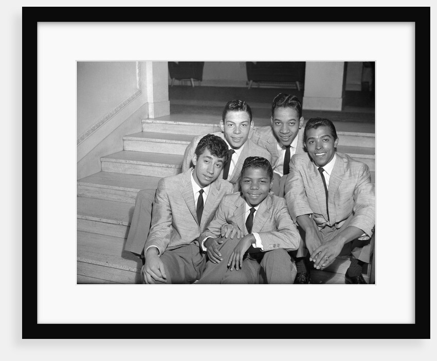 Frankie Lymon and the Teenagers by Harry Hammond