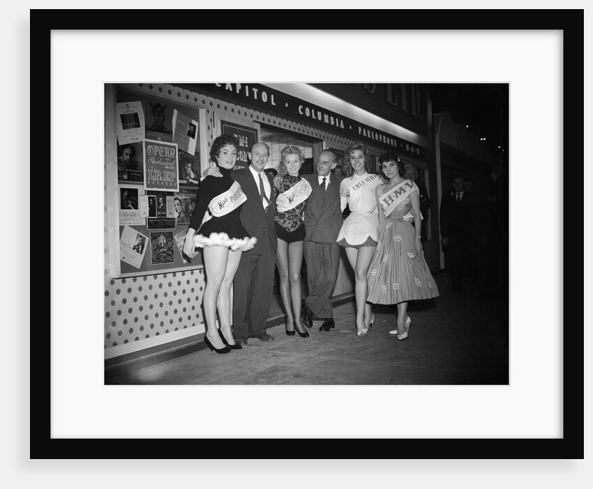 E.M.I Records Promotion for four labels by Harry Hammond