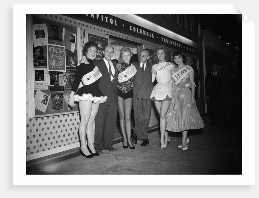 E.M.I Records Promotion for four labels by Harry Hammond