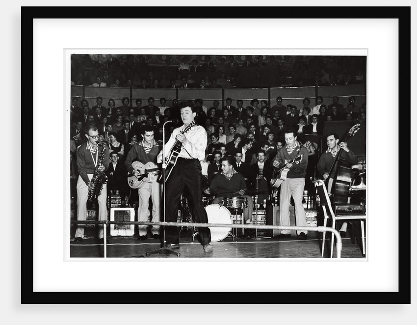 Terry Dene with a band by Harry Hammond