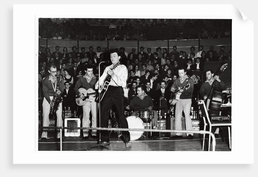 Terry Dene with a band by Harry Hammond