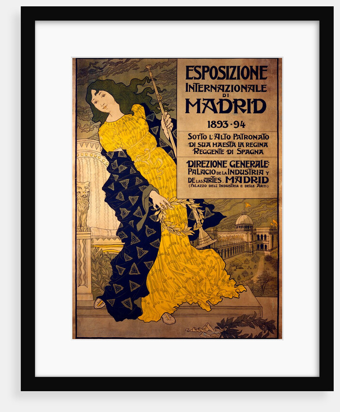 Esposizione Internazionale di Madrid by Eugène Grasset