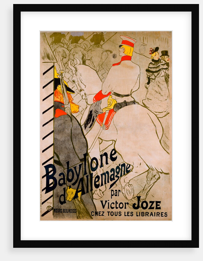 Babylone d'Allemagne par Victor Joze by Henri de Toulouse-Lautrec