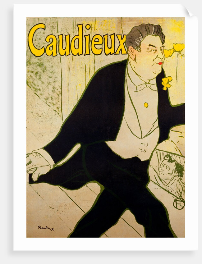 Caudieux by Henri de Toulouse-Lautrec