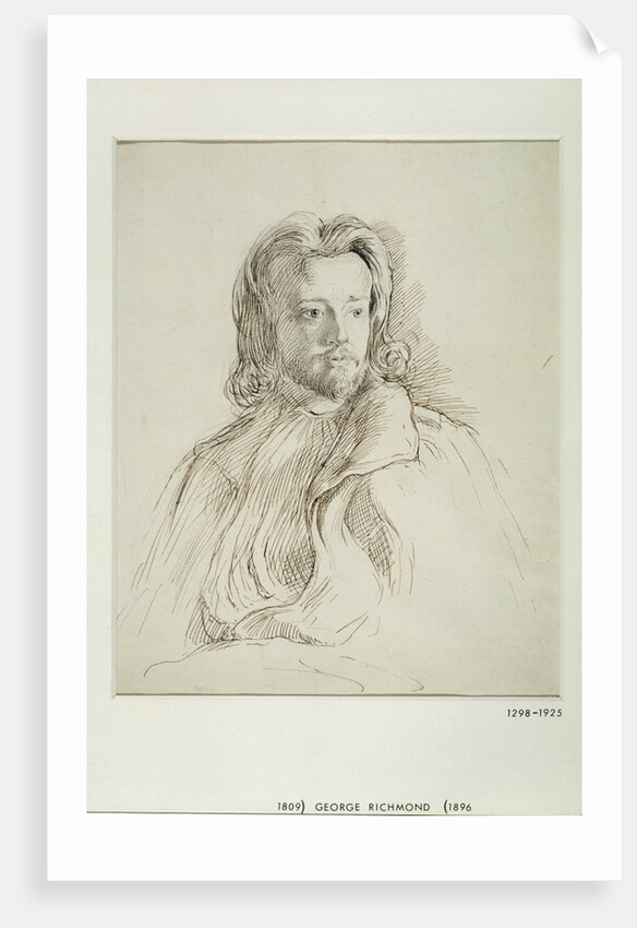 Caricature of Samuel Palmer by George Richmond