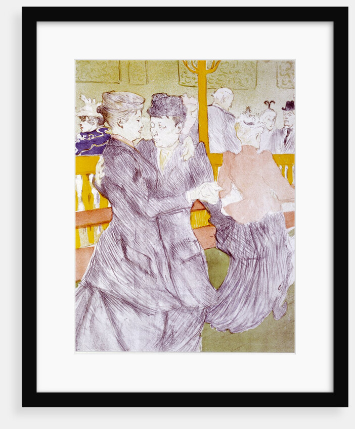 La Danse au Moulin Rouge by Henri de Toulouse-Lautrec