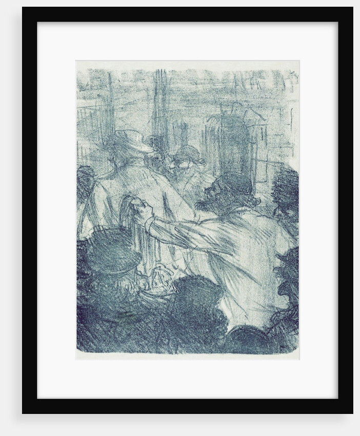 La Halle aux Draps by Henri de Toulouse-Lautrec