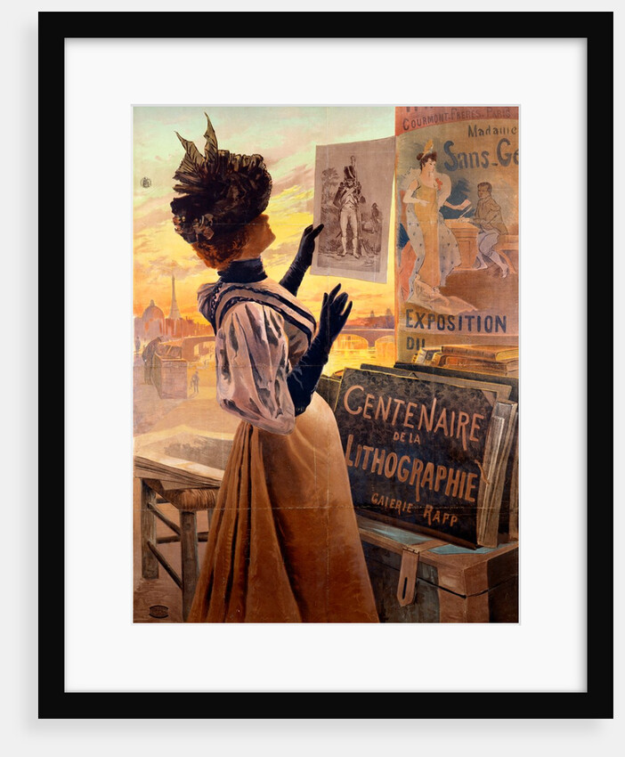 Exposition du Centenaire de la Lithograph by Frédéric Hugo d'Alési