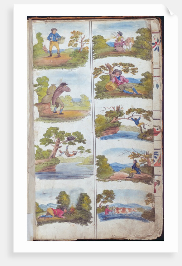 Pages from the Original Drawing Book of the Leeds Pottery manufacturers Hartley & Green by Anonymous