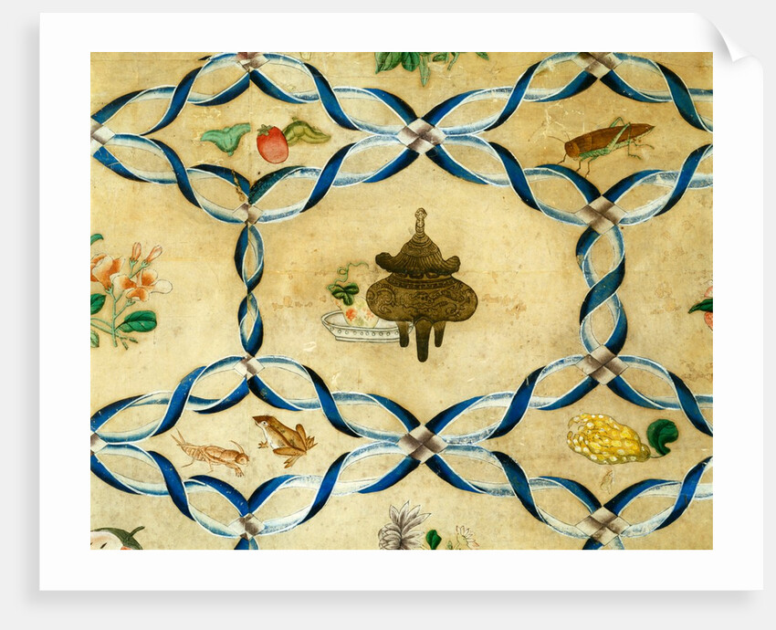 Wallpaper, detail by Unknown
