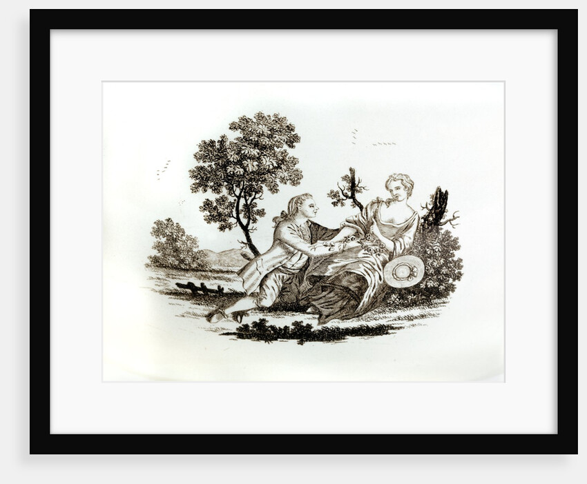 Man Courting a Woman by Anonymous