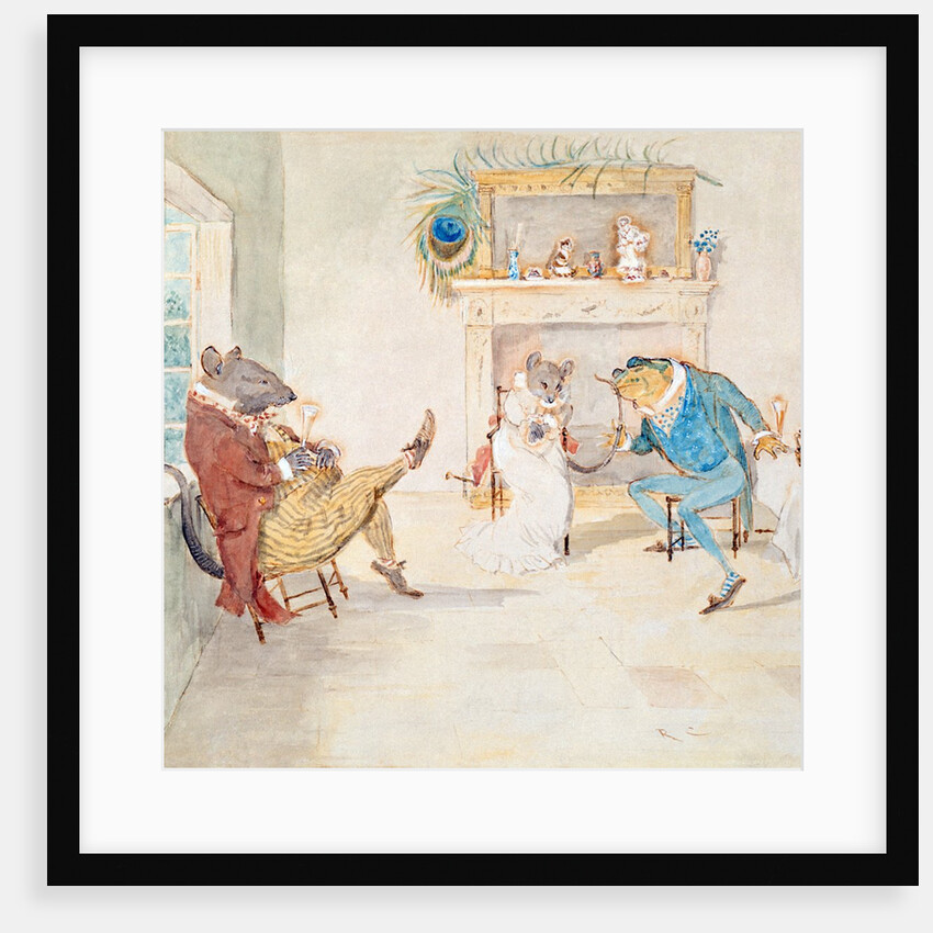 Frog he would a-wooing go by Randolph Caldecott