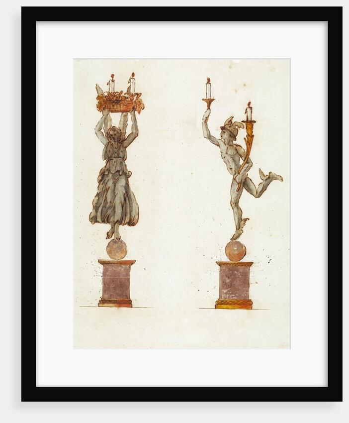 Demeter and Mercury by Unknown