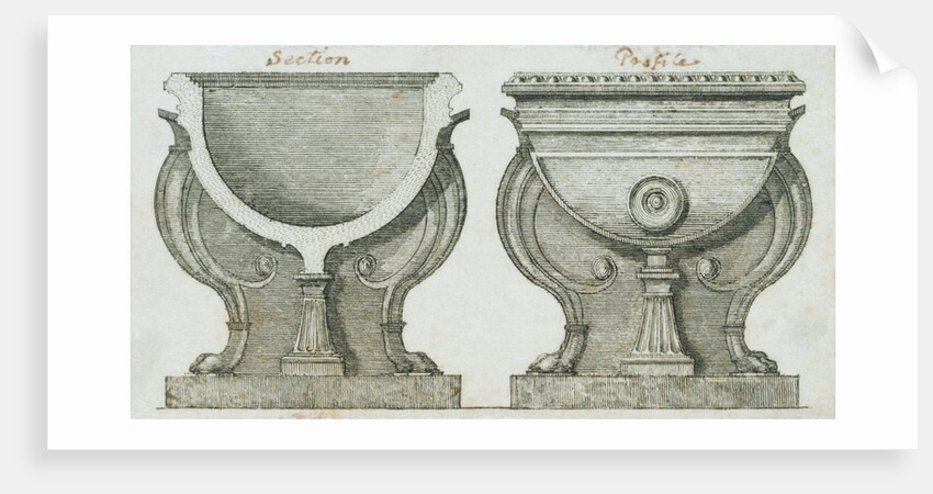 Page from The Tatham Album by Charles Heathcote Tatham