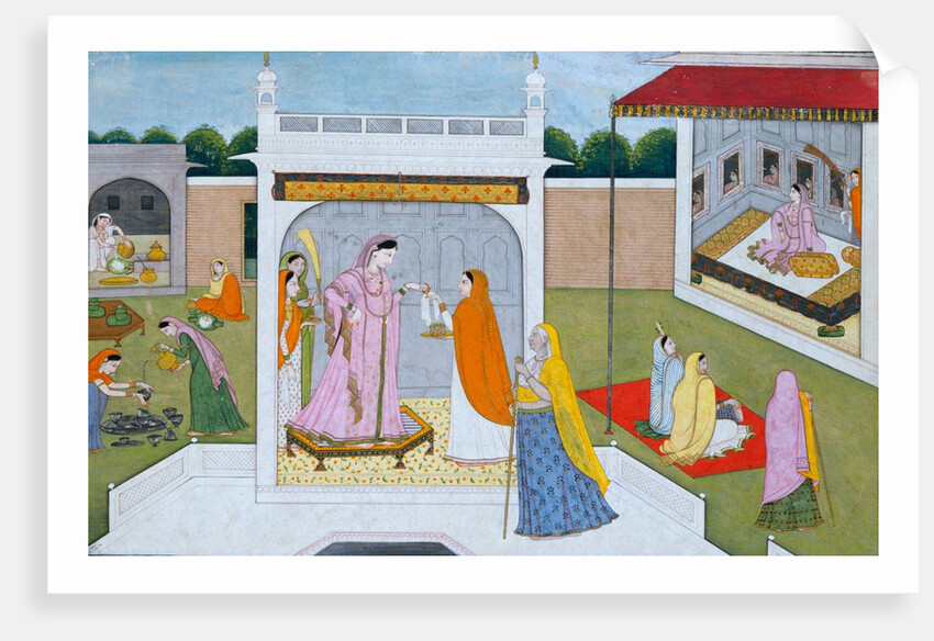 Scene of Palace Life by Unknown