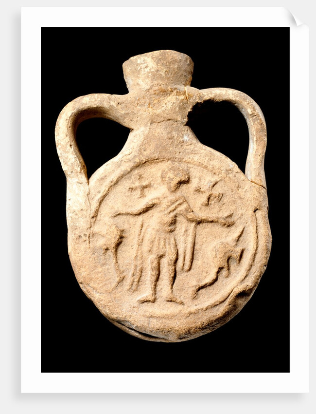 Flask. Egypt, 6th century by Unknown