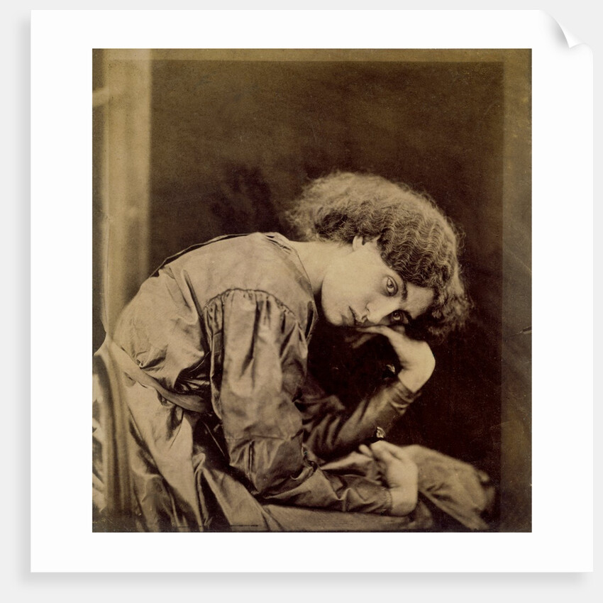 Jane Morris, photo Dante Gabriel Rossetti. England, 1865 by John R. Parsons