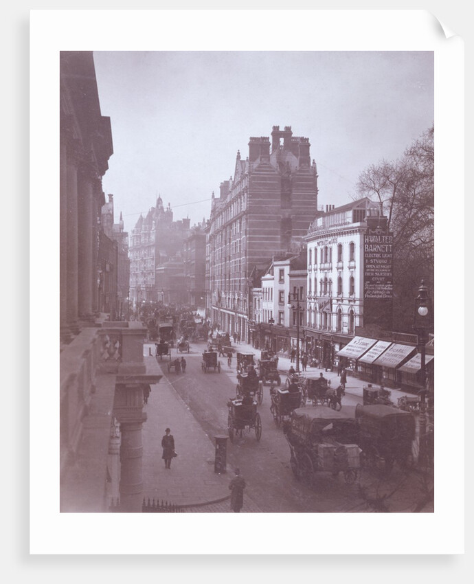 The Exterior of The H.Walter Barnett Studio in Knightsbridge by H. Walter Barnett