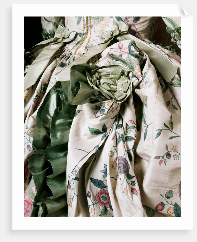 Gown. England, 18th century, remade in France, 19th century by Unknown