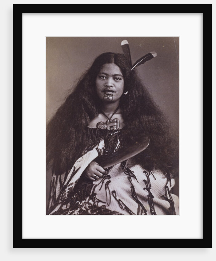 Maori woman by Unknown