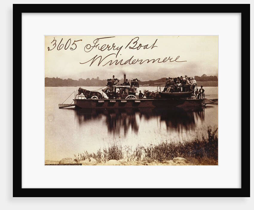 Ferry Boat at Windemere by Francis Frith