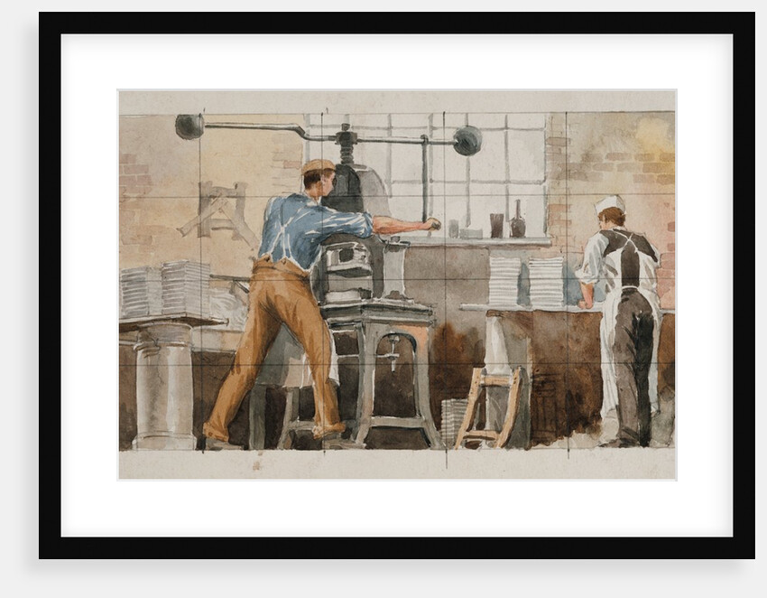 Tile making by William Rowe