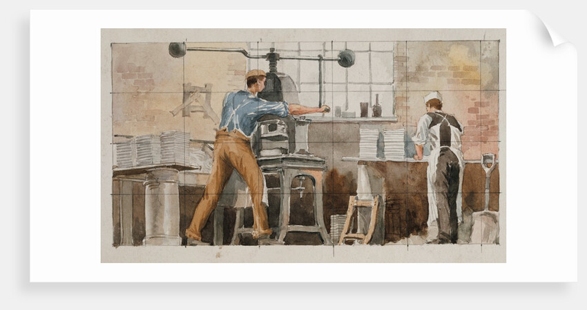 Tile making by William Rowe