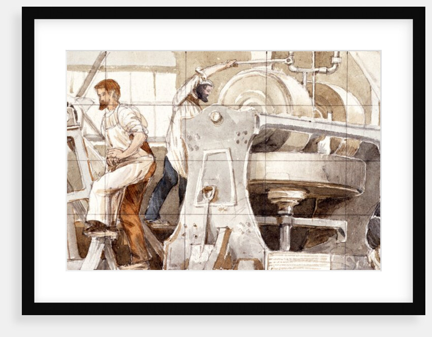 Grinding and purifying clay by William Rowe