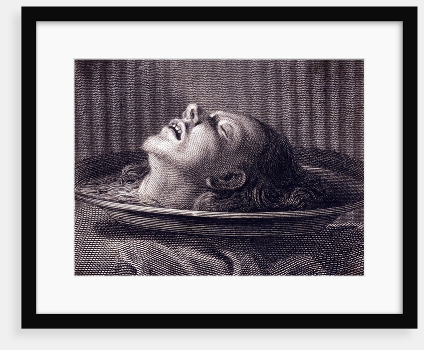 Head of John the Baptist by Unknown
