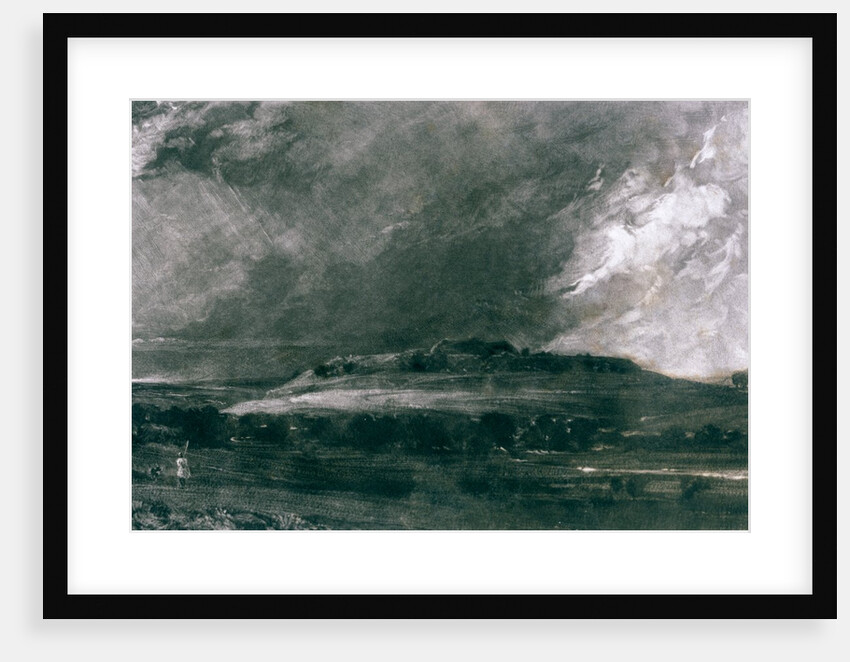 Old Sarum by David Lucas after John Constable