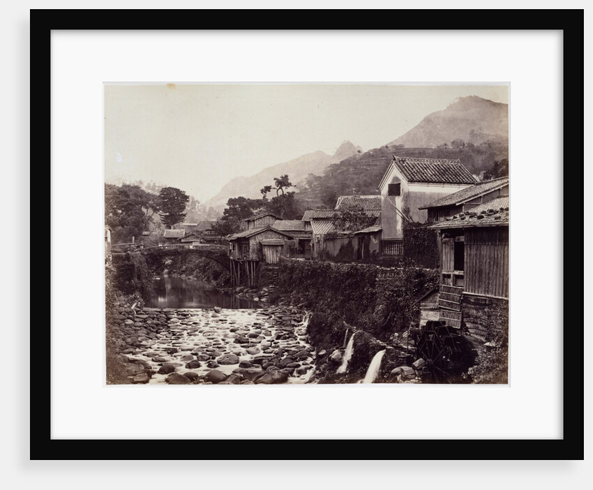 View on the stream by Felice Beato