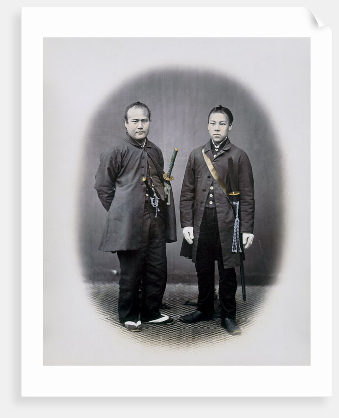 Modern officers by Felice Beato